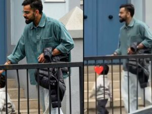 Watch: Virat Kohli Spotted Walking Freely With Son Akaay On London Streets, Video Goes Viral