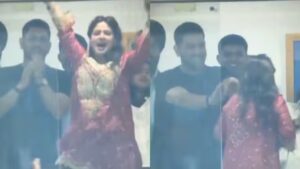 WATCH: MS Dhoni’s Priceless “Calm Down” Gesture to Sakshi’s Early Celebration Breaks the Internet