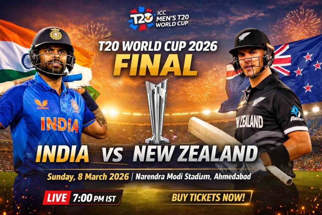 IND vs NZ T20 World Cup Final: Ahmedabad Sees 400% Surge in Hotel Rates, Flight Fares Cross ₹14,000 Ahead of Mega Clash