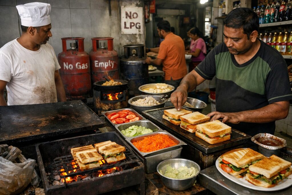 LPG Shortage Hits Restaurants: Dosa Dropped, Sandwiches Added As Hotels Turn To ‘Jugaad’