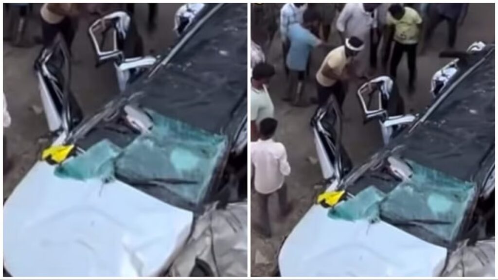 Three Young Men from Pune Die in Crash on Delhi–Mumbai Expressway While Returning from Jammu & Kashmir Trip