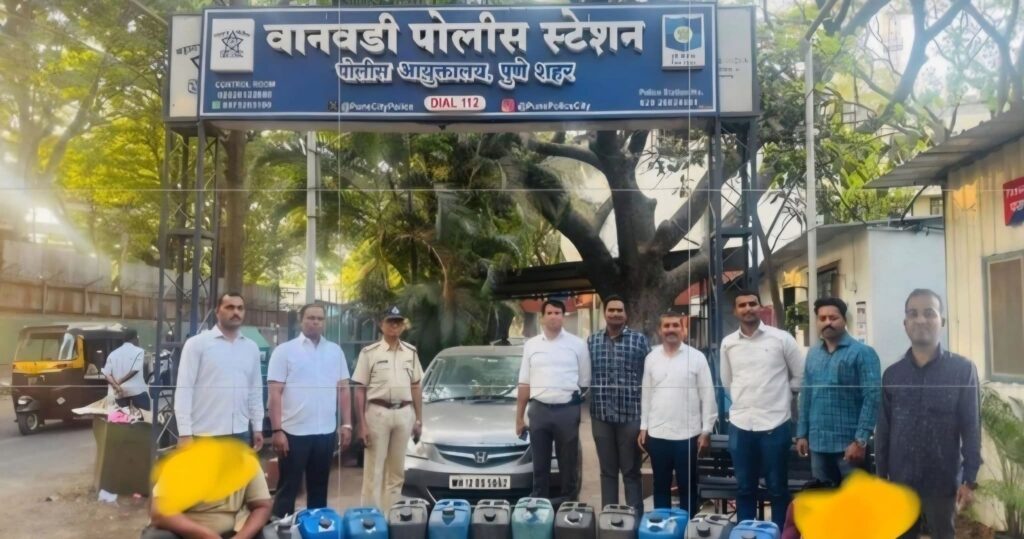 Pune: Two Arrested For Transporting 420 Litres Of Illicit Liquor In Car By Wanowrie Police