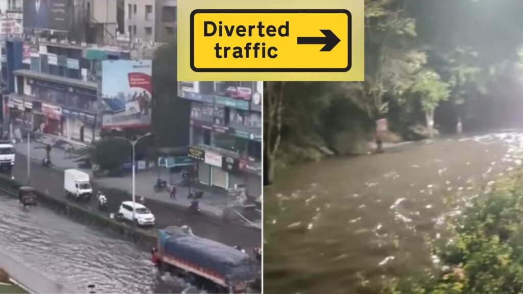 Pune: Midnight Water Pipeline Burst Floods Magarpatta City Area; Situation Now Under Control