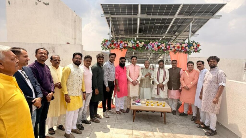Pune: 400 KW Solar Power Project Inaugurated at Three Jewels Apartment in Kondhwa 