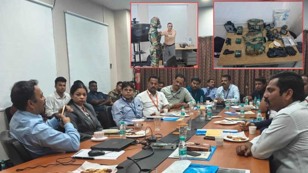 Pune Airport Holds Three Day Chemical, Biological, Radiological And Nuclear Training Programme 