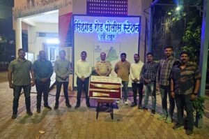 Pune Police ‘Flush Out’ Drive: Sinhagad Road Team Arrests Suspect, Seizes Weapons in Vadgaon Budruk