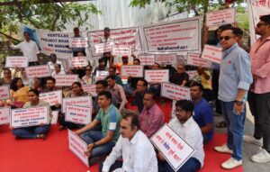 Pune: Over 100 Homebuyers Protest Against Delay In Kharadi's Vertillas Project Possession, Allege 2-Year Wait Despite 95% Payment