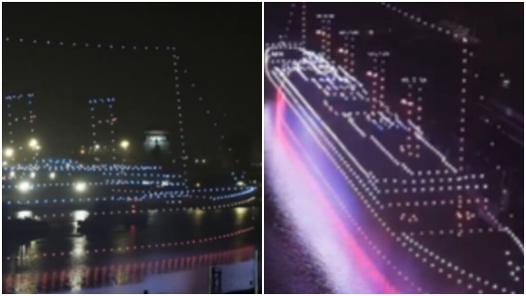 950 Drones Recreate Titanic’s Sinking in Belfast Sky, Marking 114-Year-Old Tragedy
