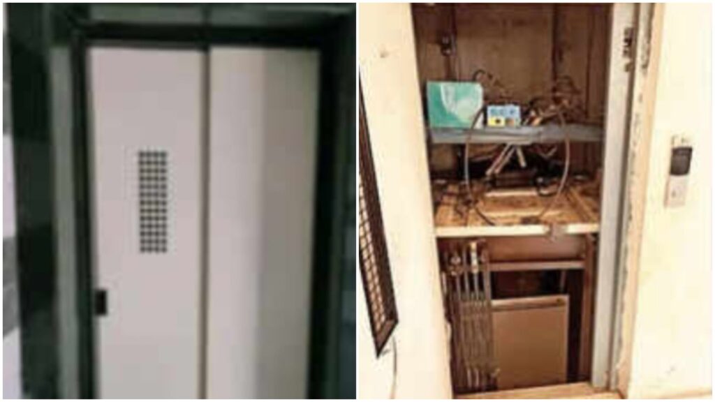 Nashik Lift Crash: Elevator Plunges From Third Floor, Mother-Son Suffer Fractures; 4 Injured After Wire Rope Snaps