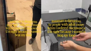Midnight Microwave Delivery in Pune Goes Viral: Woman Orders Appliance on Instamart Just to Warm Her Food