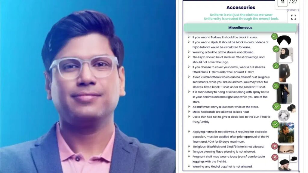Lenskart Dress Code Row: Viral ‘Bindi-Tilak Ban’ Document Sparks Debate, CEO Replies