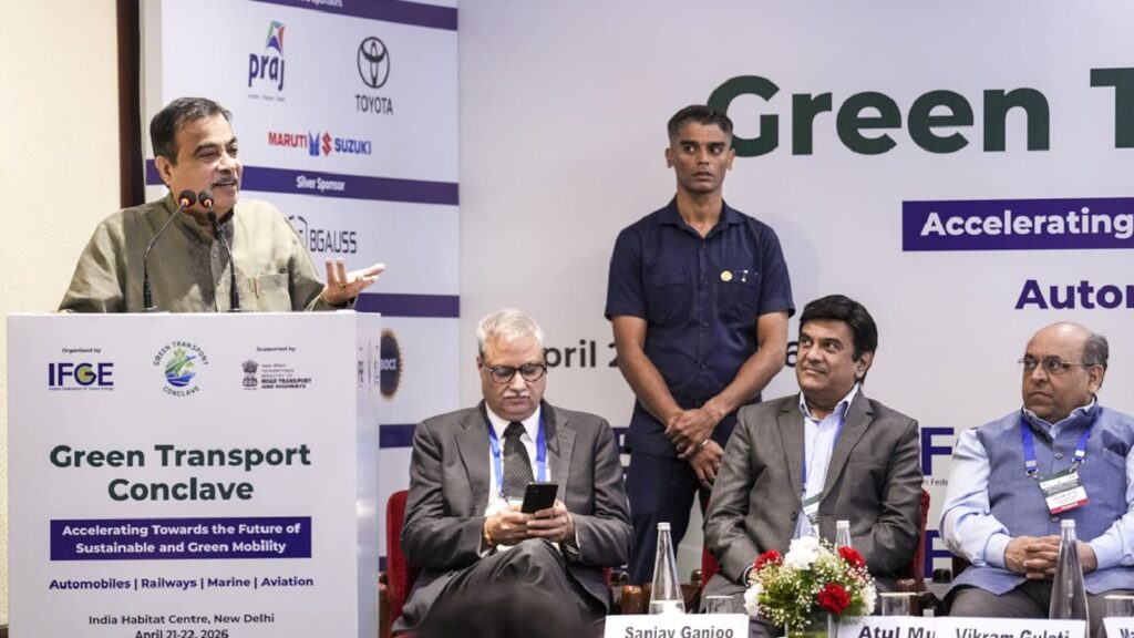 Nitin Gadkari Pushes 100% Ethanol Goal, Signals Cleaner Fuel Shift For India