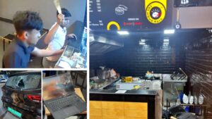 Pimple Saudagar: Momo Shop Attacked by Koyta Gang for ₹4 Lakh Extortion, Incident Caught on CCTV