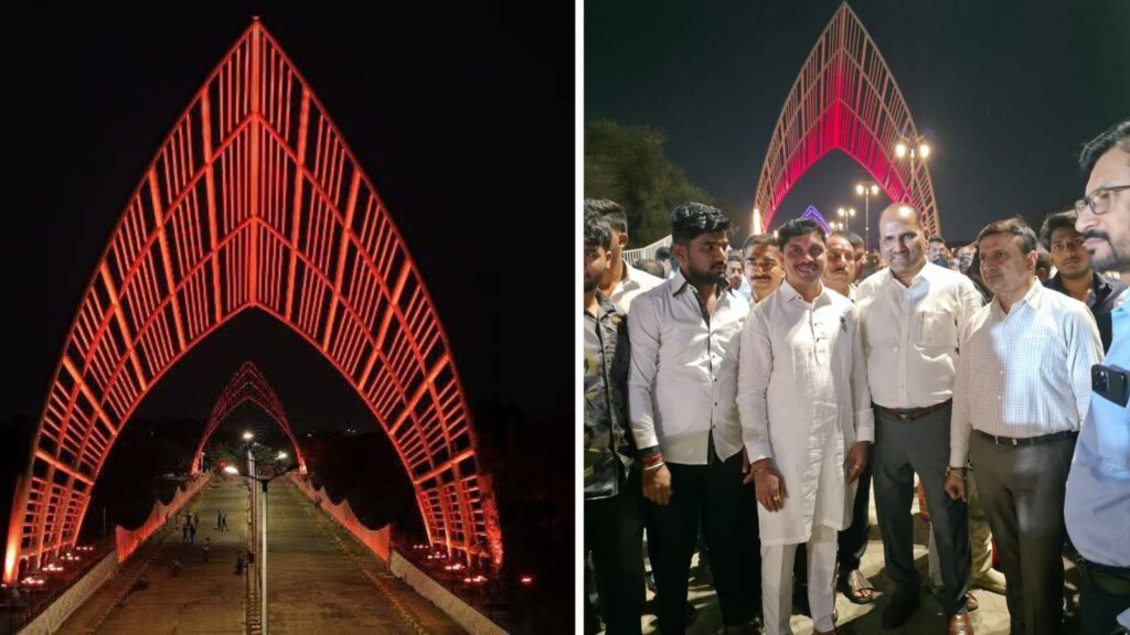 Pimpri-Chinchwad: Sangvi–Bopodi Flyover Renamed ‘Sarkar Shitole Setu’, Beautification Adds New Identity to Area