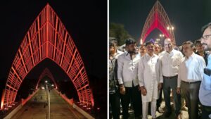 Pimpri-Chinchwad: Sangvi–Bopodi Flyover Renamed ‘Sarkar Shitole Setu’, Beautification Adds New Identity to Area