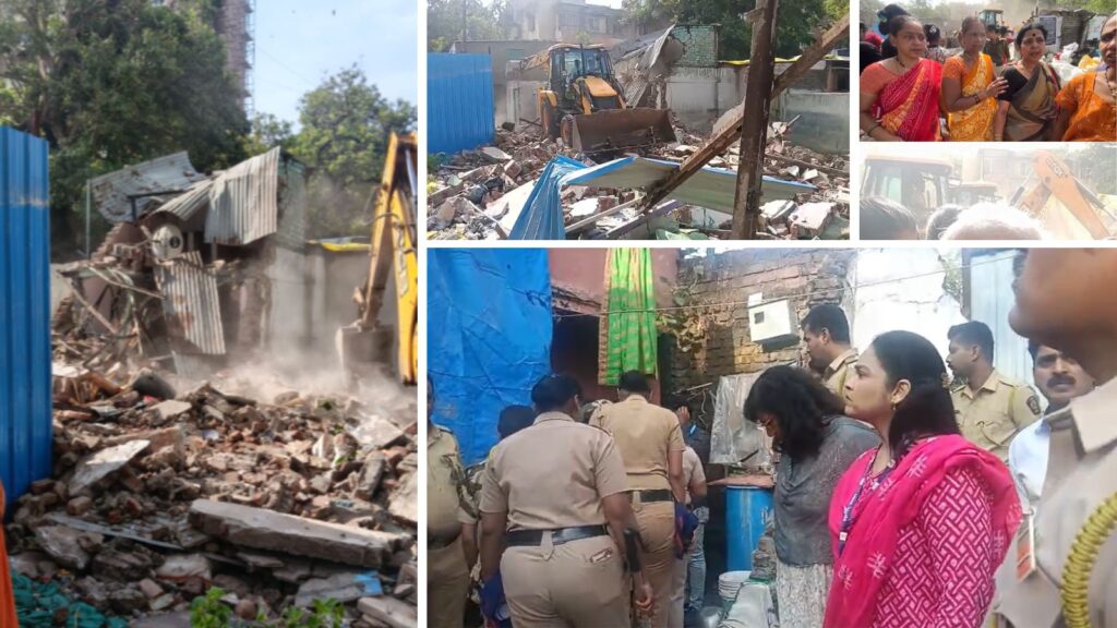 Pune: Eviction Drive In Gultekdi Slum Sparks Protests As Residents Question Action Amid Court Case