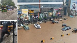 Pune: Heavy Rain Floods Roads Within Minutes, Waterlogging Hits Daily Life