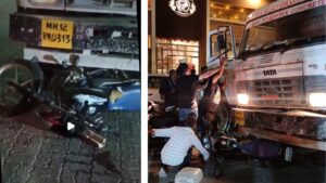 Pune: Third Consecutive Accident Involving Heavy Vehicle And Bike In Mohammadwadi Raises Concern