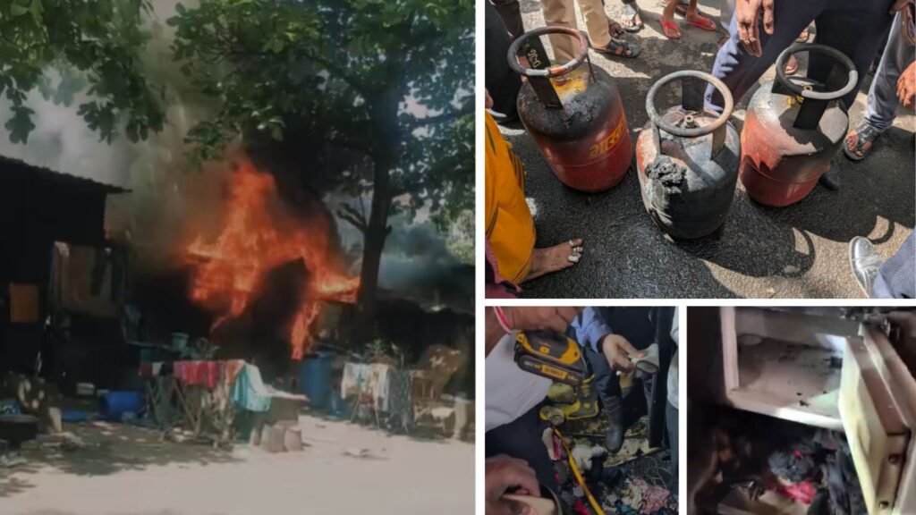 Pimpri-Chinchwad: Fire Destroys Tin-Shed Slum In Mahatma Phule Nagar, Major Mishap Averted