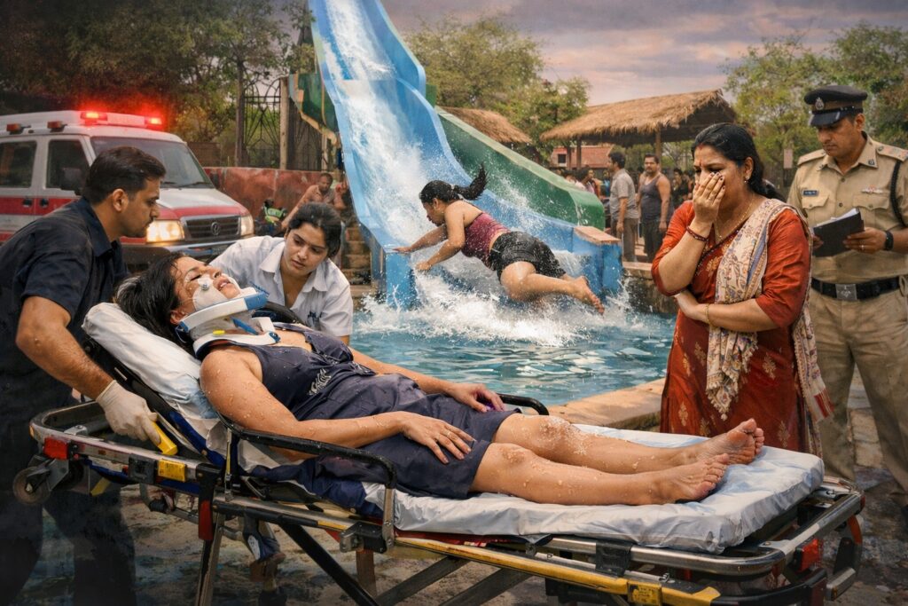Pune Woman Paralyzed After Water Slide Accident At Agri Tourism Center; Negligence Alleged