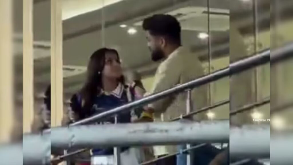Watch: Wife Walks Off Mid-Argument During KKR vs LSG Match, Husband Stays Put; Internet Reacts about Priorities