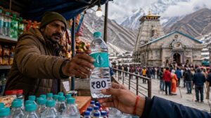 ₹20 Water Sold for ₹80 at Kedarnath? Viral Video Shows Why Even Water Comes at a Price in the Himalayas