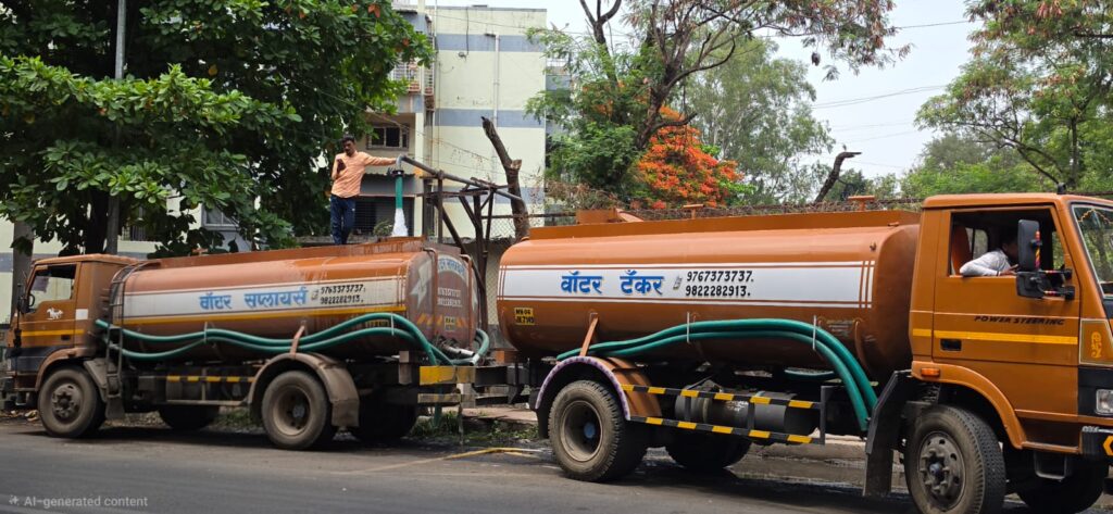 Pune: Faulty Meter At Patwardhan Baug Tanker Point Raises Questions Over Free Water Supply Transparency