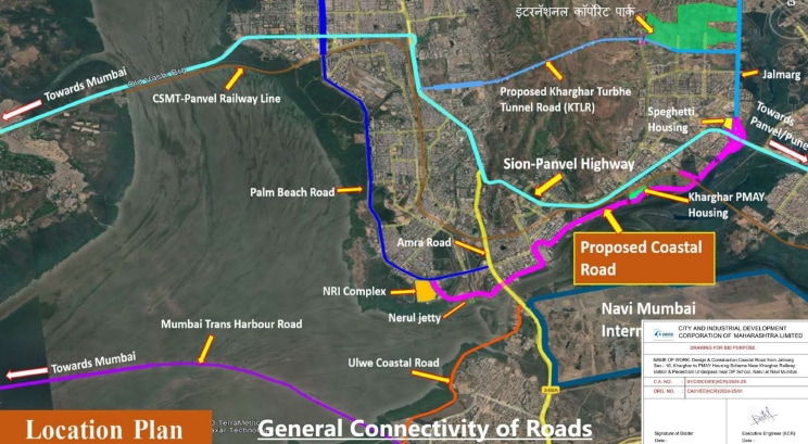 Navi Mumbai Set for Faster Commutes: 9.7 km Kharghar Coastal Road to Cut Travel Time from 45 Minutes to Just 10