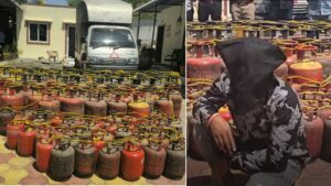 Pune: Illegal Domestic LPG Cylinder Racket Busted In Handewadi; 103 Cylinders Seized, One Arrested