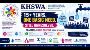 Pune: No More Promises — Kharadi Residents To Hold Chain Fast Over Water Shortage