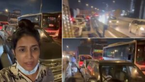 Pune Bound Travellers Go Through Nightmare Due To Heavy Congestion At Mankhurd; Actress Sonali Kulkarni Stuck For 5 Hours