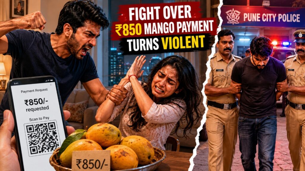 Pune Techie Booked for Assaulting Wife After Fight Over ₹850 Mango Payment Turns Violent