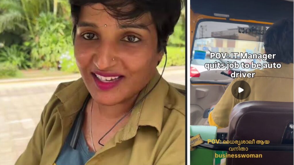Former IT Manager Finds New Happiness Driving Auto-Rickshaw, Earns ₹60,000 a Month