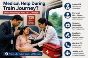 Medical Emergency During Train Journey? Indian Railways Has You Covered