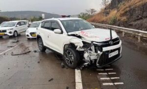 Mumbai-Pune Journey Turns Risky: PMPML Chairman Mahesh Awhad Survives Accident Near Malavli