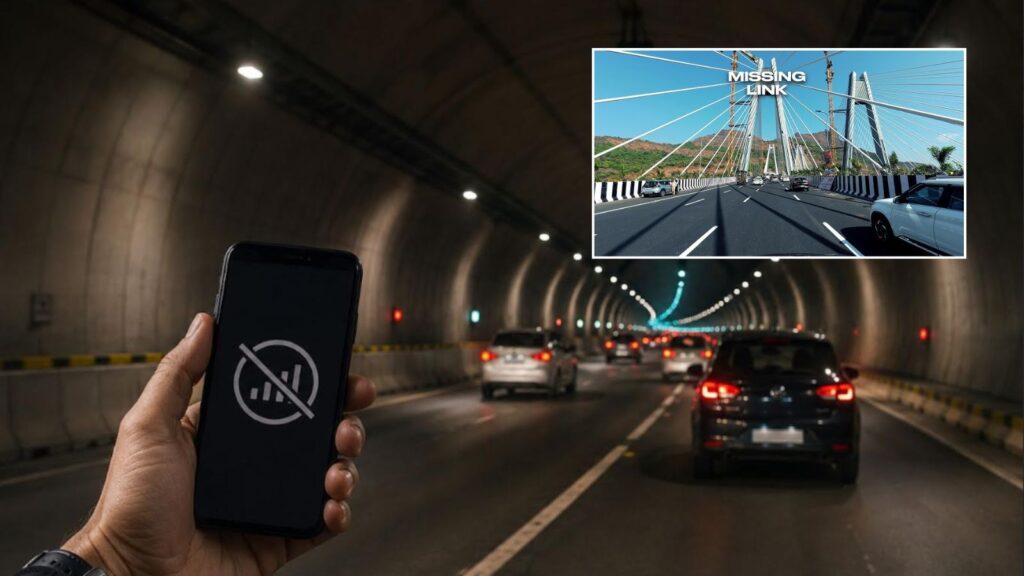 Weak Mobile Network Inside Mumbai-Pune Connecting Link Tunnels Frustrates Commuters During Travel