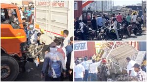 Accident At Navale Bridge Again: 22-Year-Old Pickup Driver Dies On The Spot, One Critical