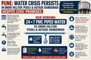 Pune: Water Crisis Persists In Undri Hilltop, Pisoli, Handewadi Despite Civic Promises
