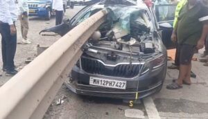 Horrific Accident On Pune-Mumbai Expressway; 2 Dead, 1 Seriously Injured
