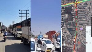 Pune Traffic Jam: Vehicles Stuck For Hours As Chakan-Ambethan Road Work Triggers Massive Congestion