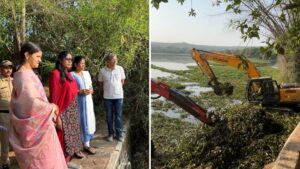 Pashan Lake Pollution Row: Pune Mayor Conducts Site Visit, Pushes For Immediate Sewage Treatment Reforms