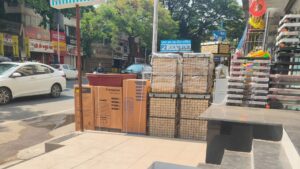 Pune: Encroachment On Front Margins By Shops, Hotels Creates Difficulties For Pedestrians In Wanowrie