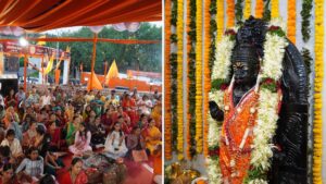 Pune: Grand Pran Pratishtha Ceremony Of Shri Siddheshwar Dakshinmukhi Hanuman Temple Held In Mahadevwadi