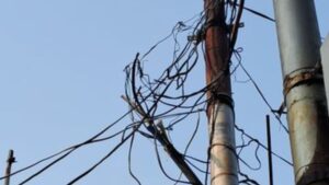 PCMC Warns Against Illegal Internet, TV Cables On Electric Poles