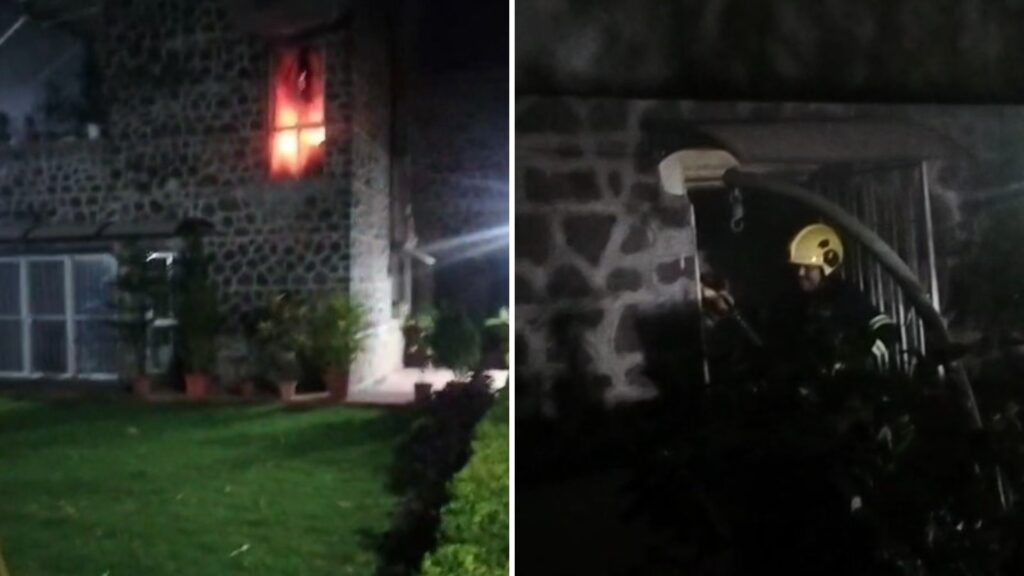 Pune: Fire Breaks Out at NIBM Director’s Government Bungalow in Kondhwa Khurd, No Casualties Reported