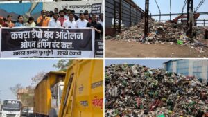 Protest Erupts Against Alleged Open Dumping At Pune Municipal Garbage Depot In Fursungi–Uruli Devachi