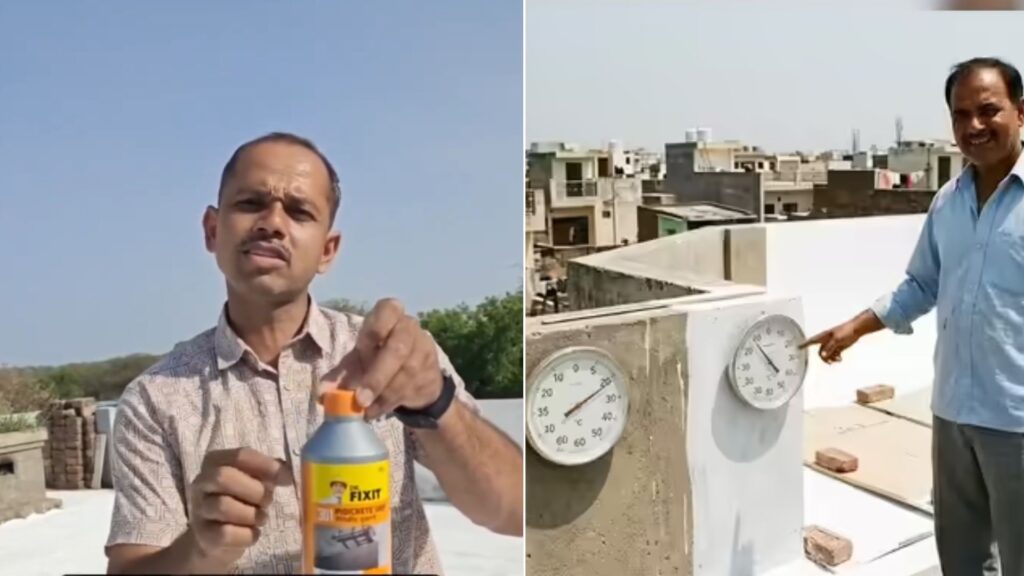 Viral Rooftop Cooling Hack Claims To Reduce Indoor Heat By 15°C For Under ₹800
