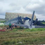 Watch CCTV Footage: Indian Air Force AN-32 Crashes at Jorhat Air Base in Assam; Five Air Warriors Lose Their Lives