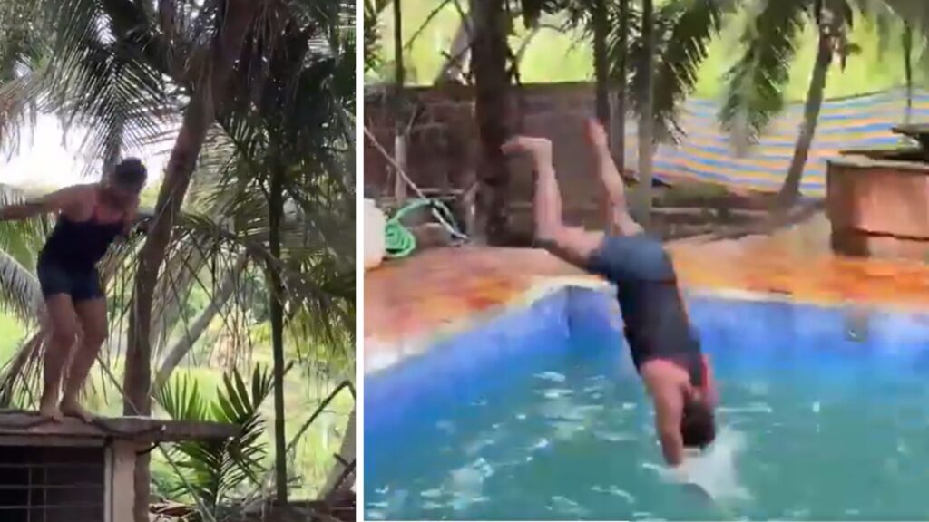 25-Year-Old Dies After Jumping Into Resort Swimming Pool In Malvan; Tragic Incident Caught On Video