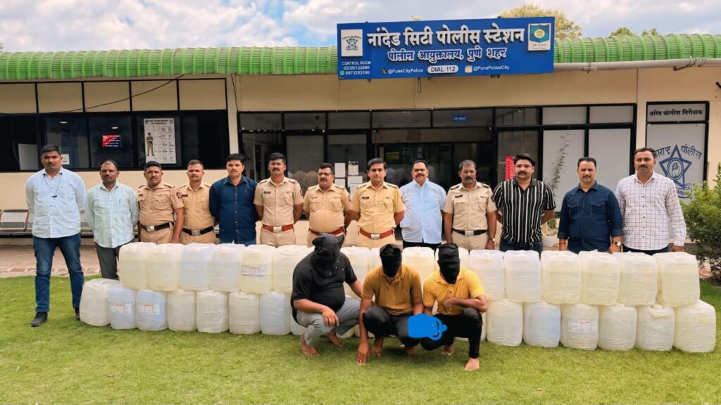 Pune Police Arrest Three Within Three Hours For Theft Of 154 Cans Of Orthophosphoric Acid Worth ₹15.4 Lakh From Chemical Warehouse